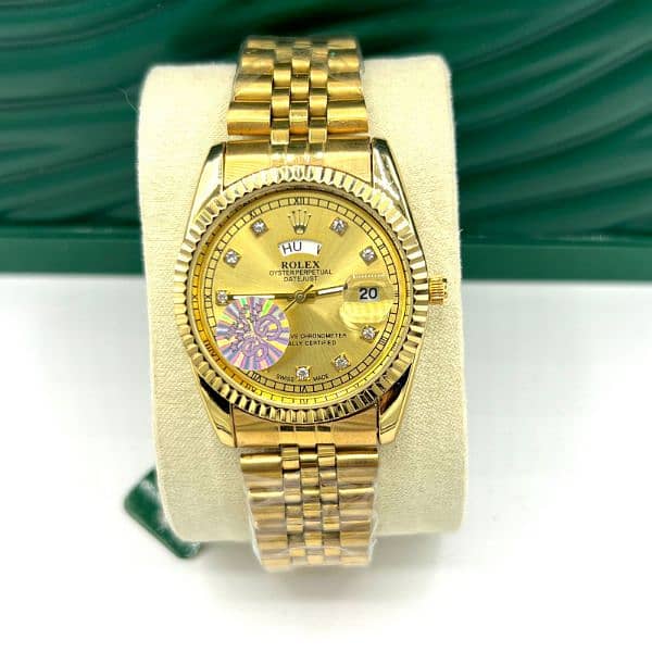 Rolex watch Butterfly lock  1 year warranty  with box 0