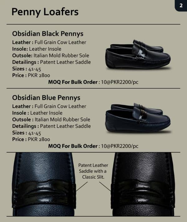 Leather Loafers for Single and wholesale 2