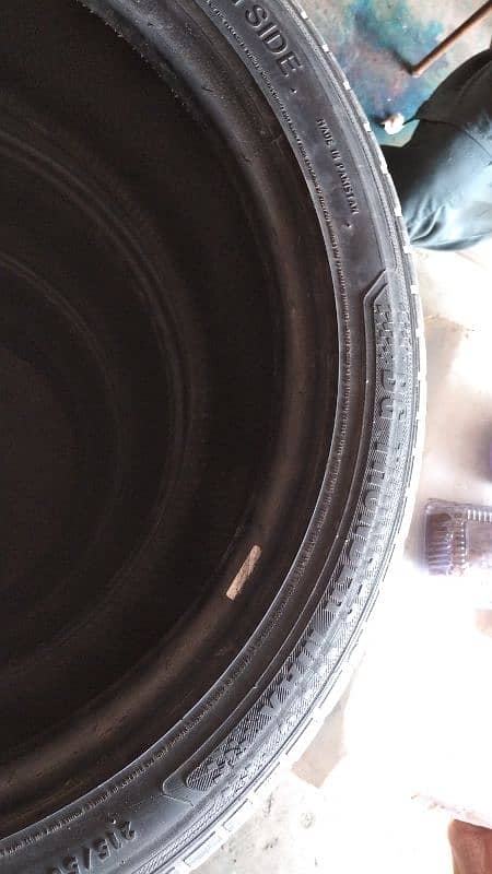 4 tyres urgent sale. . 1