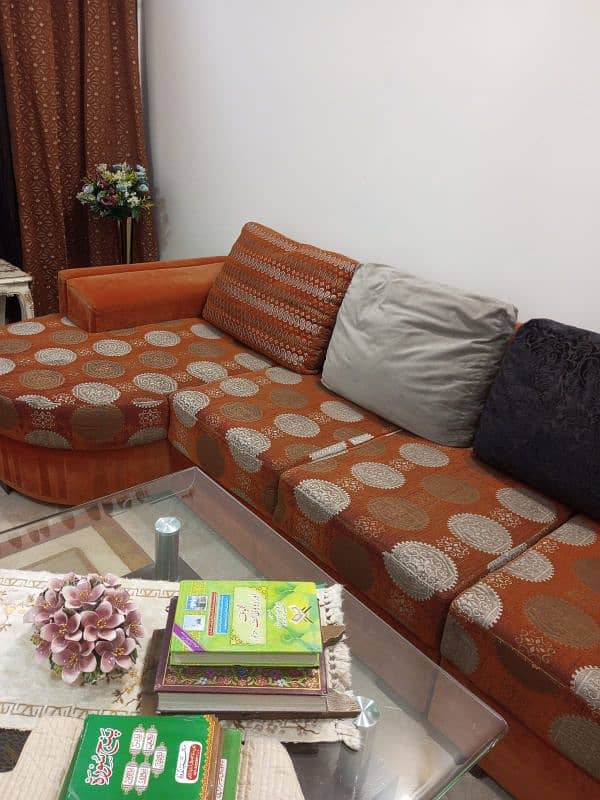 L shape sofa set for sale 1