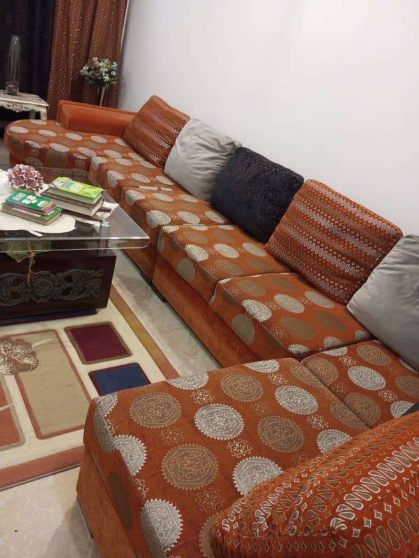 L shape sofa set for sale 2