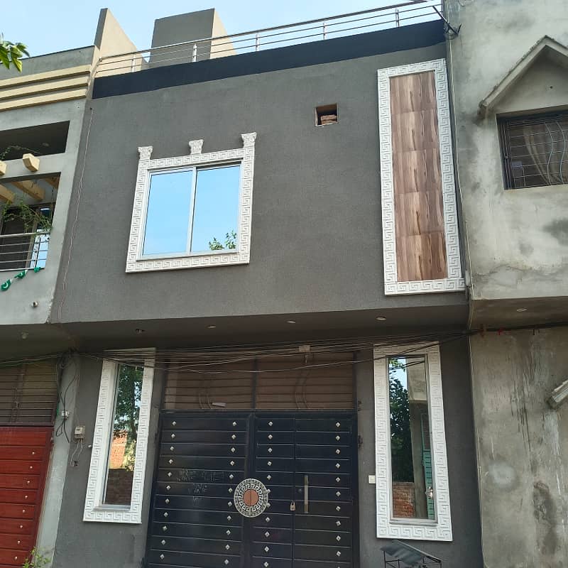 3 Marla Beautiful House For Urgent Sale In Ammad Garden Khana 2