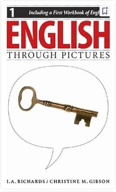 English learning books English through pictures by I. A RiCHARDs