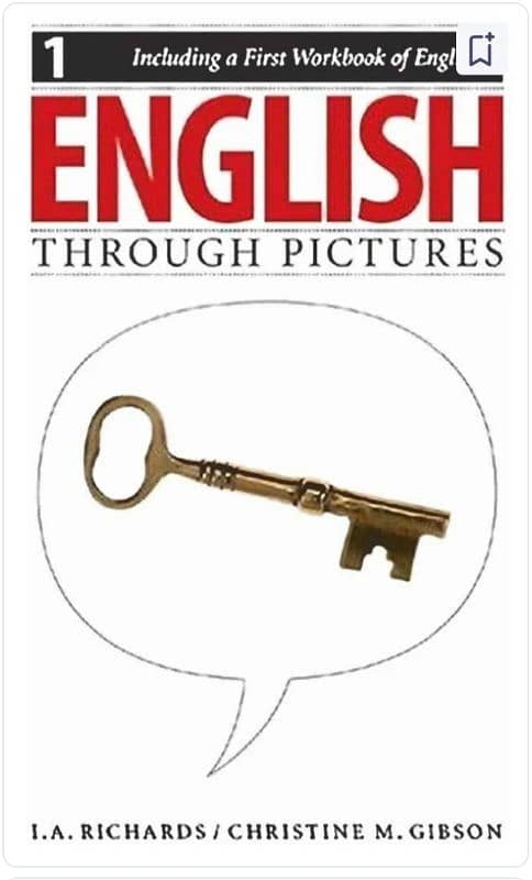 English learning books English through pictures by I. A RiCHARDs 0