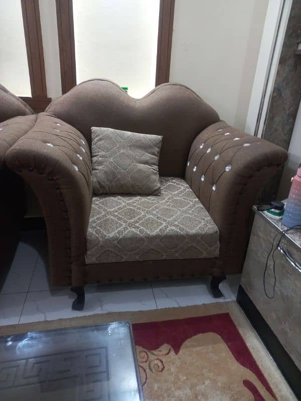 7 seater sofa set with center table 0