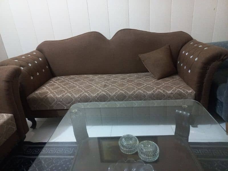 7 seater sofa set with center table 2