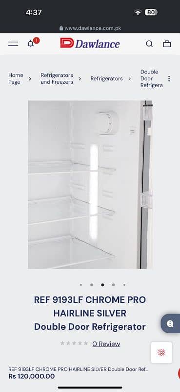 9193LF chrome fridge 1