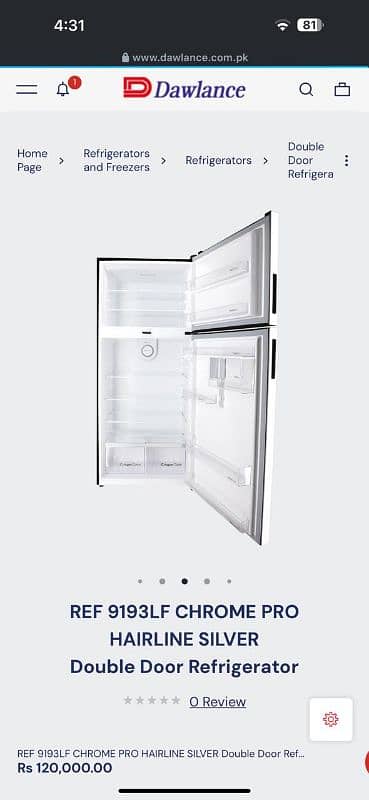 9193LF chrome fridge 9