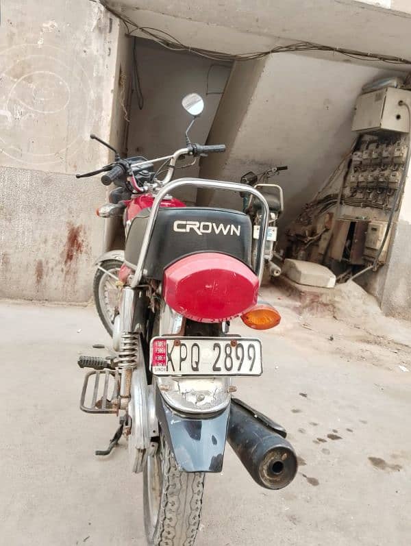 I am salling my Crown 125cc 2