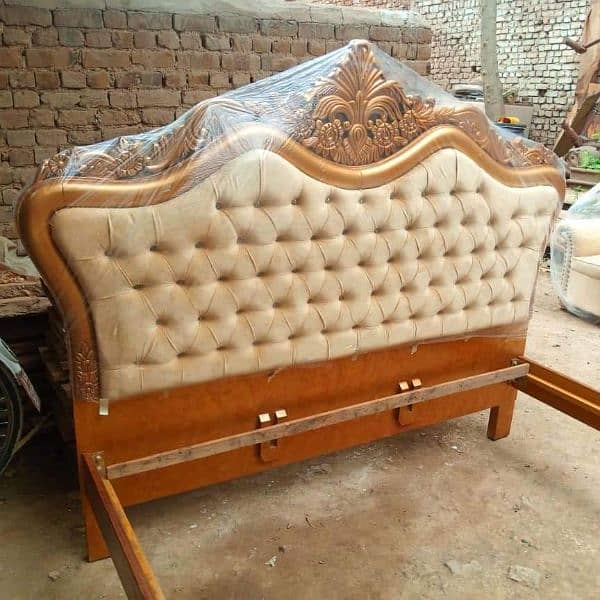 L shape sofa set and bedset special order par tayar karty hai 11