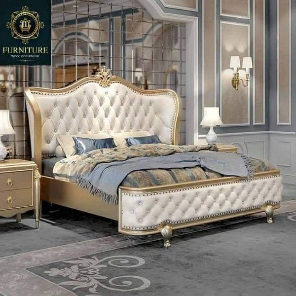 L shape sofa set and bedset special order par tayar karty hai 13