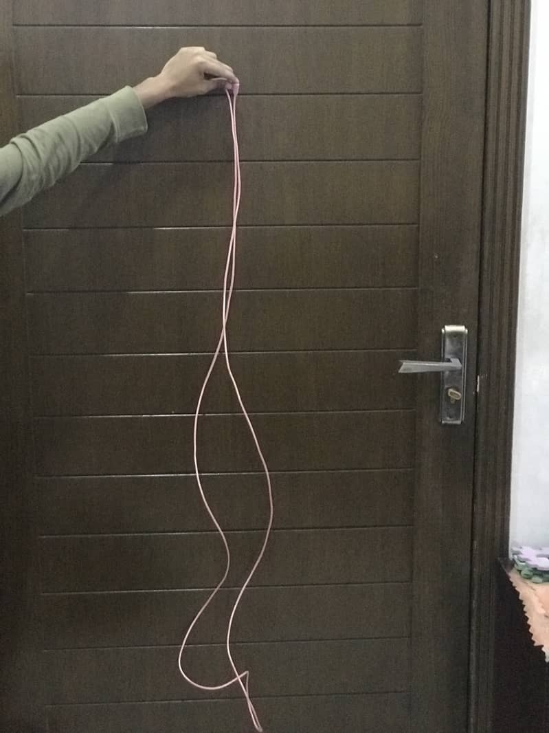 Iphone charging cable around 8 feet 0