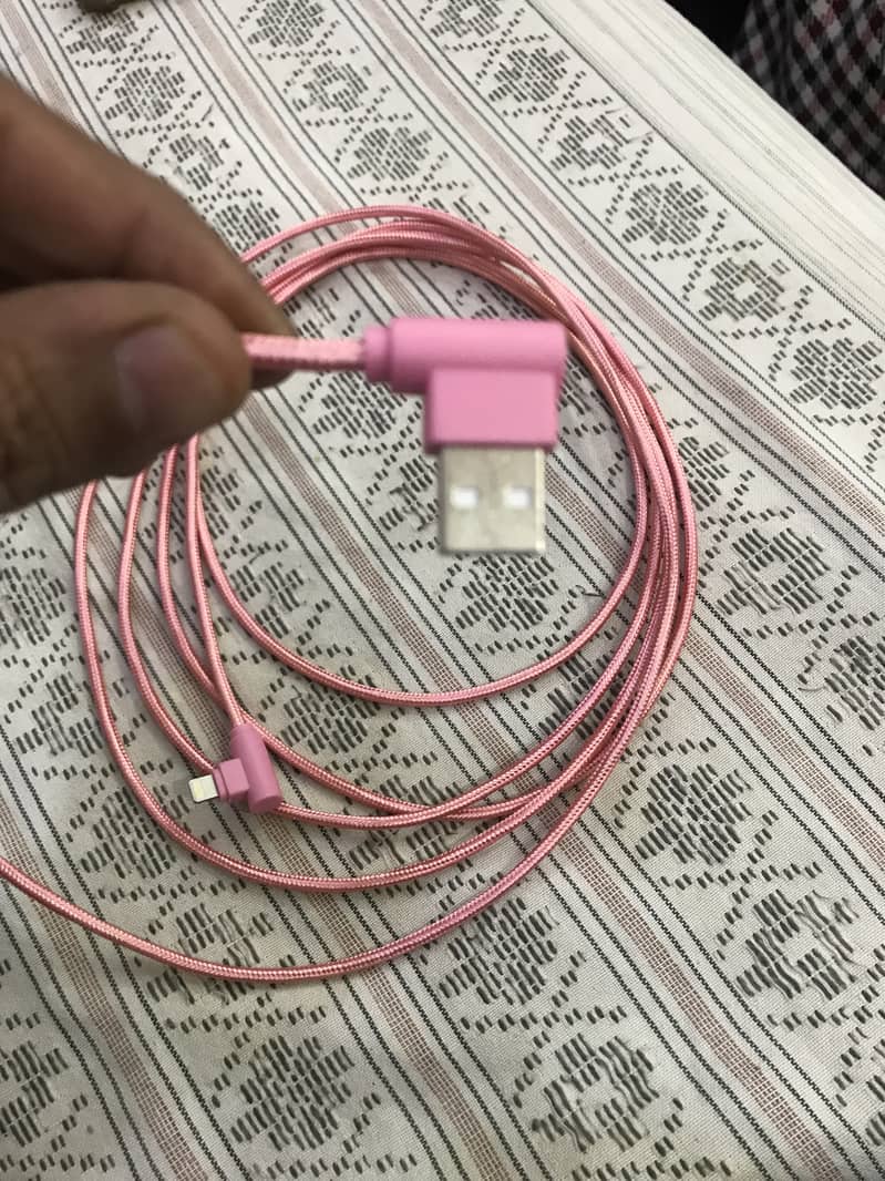 Iphone charging cable around 8 feet 5