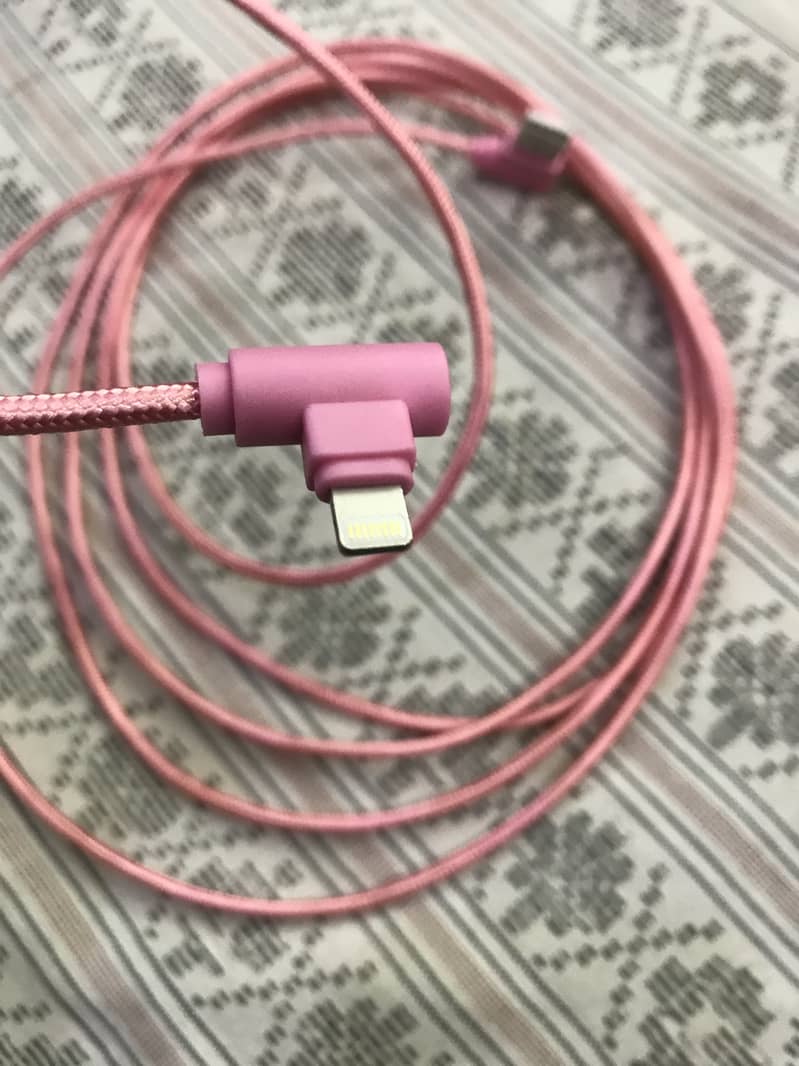 Iphone charging cable around 8 feet 7