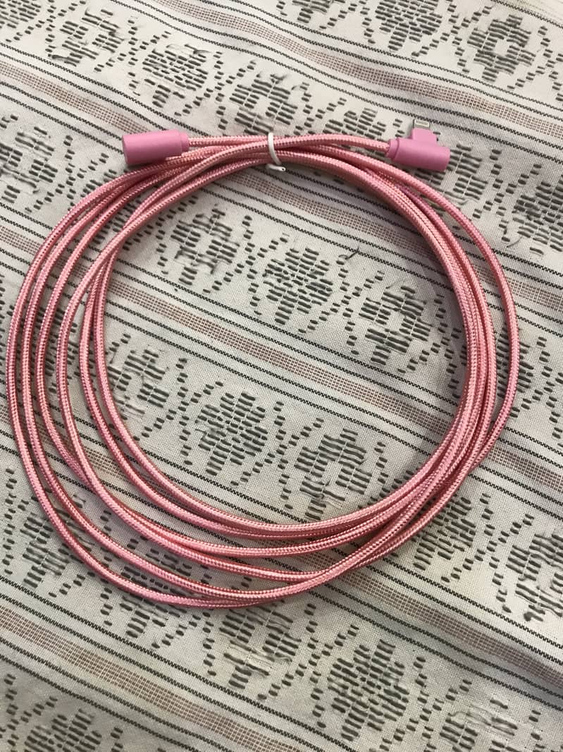 Iphone charging cable around 8 feet 8