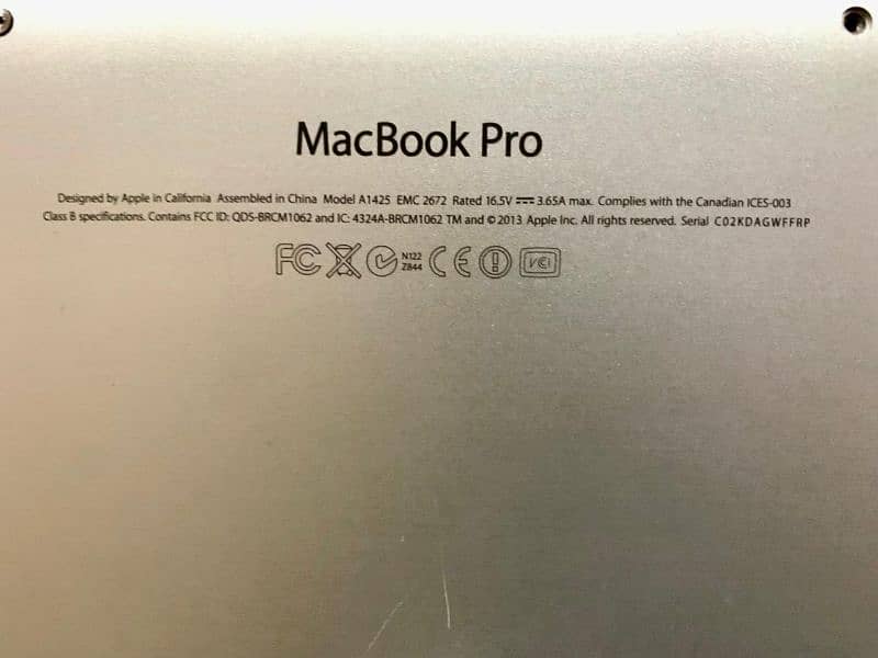 MacBook Pro Retina 13" (Early 2013) 5