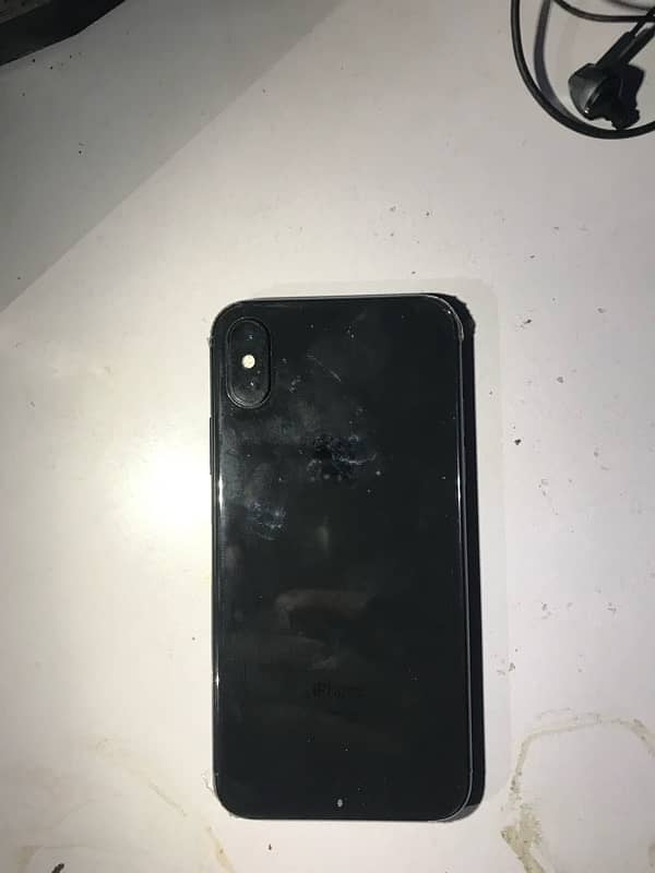 iphone x black colour pta Approved with box 0