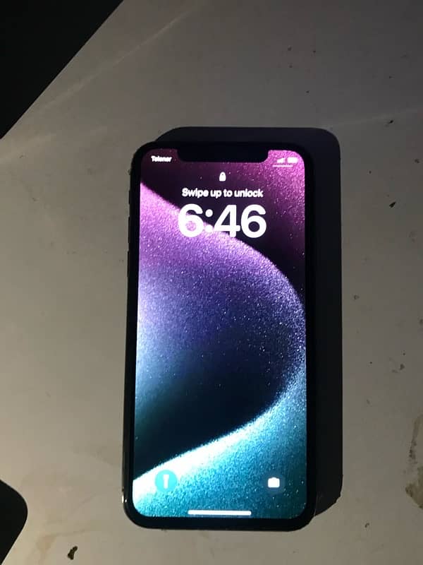 iphone x black colour pta Approved with box 1