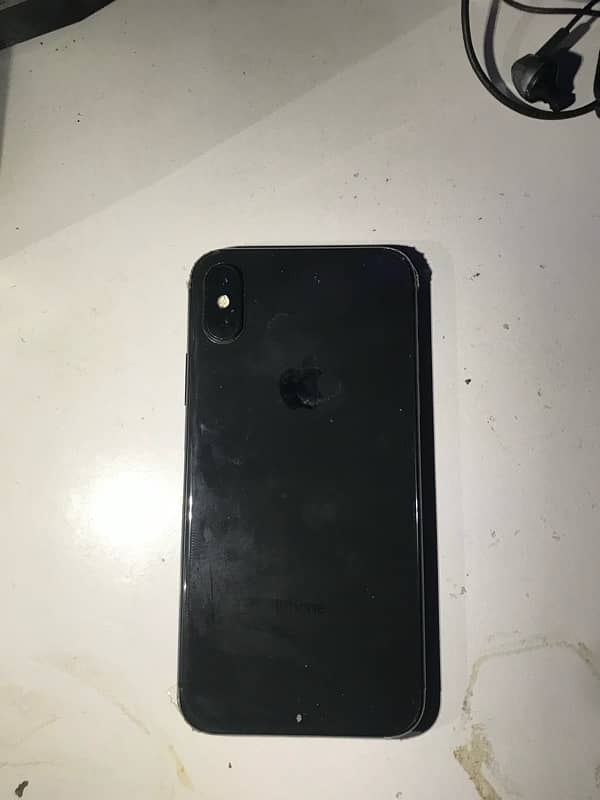 iphone x black colour pta Approved with box 2