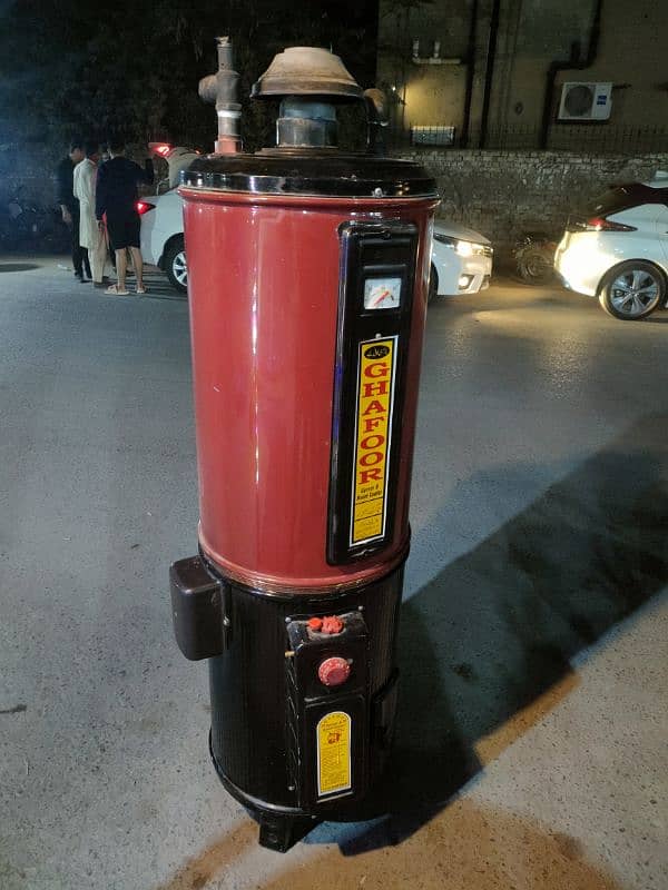 gas Geyser 25 gallon new 6 munth used 0