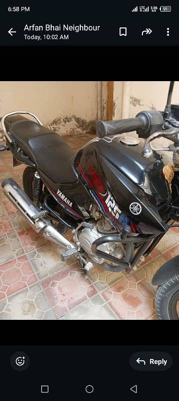 Yamaha ybr 125g 10 hazar meter reading new condition 2