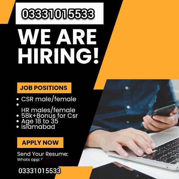 JOBS AVAILABLE FOR HR AND CHATTER 0