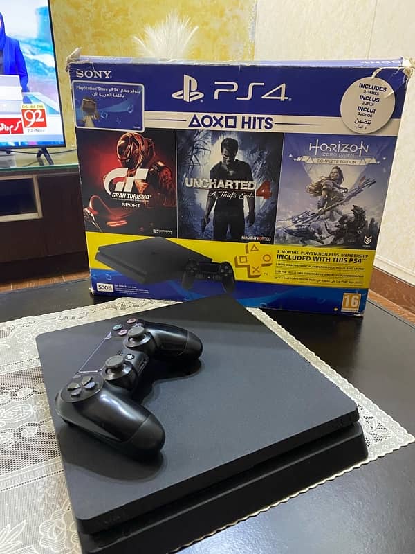 play station 4 500gb 10/10 condition 2