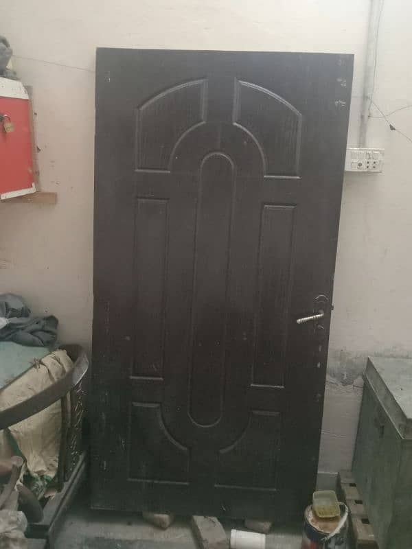 2 original Malaysia panel door all ok new door with pain low price 0