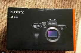 SONY A7S MARK III ONLY BODY PINPACK ONE YEAR OFFICIAL WARRANTY