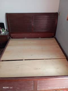 FULL SOLID WOODEN BED