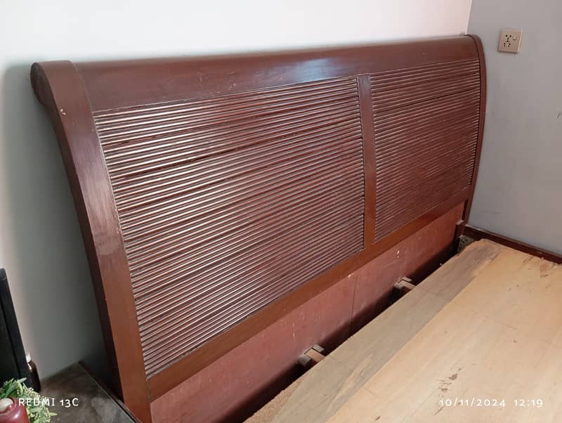 FULL SOLID WOODEN BED 9