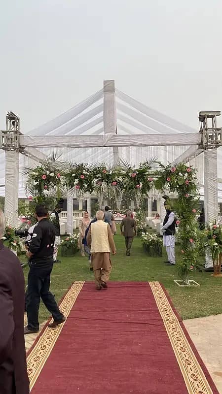 Wedding Full Setup|customised Bridal Stage|Trending Designs|Catering 3