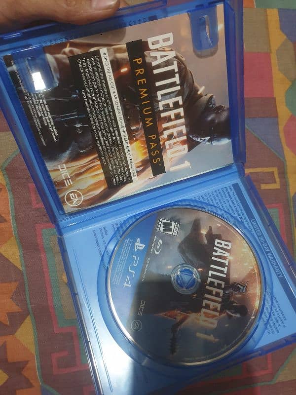 battlefield 1 ps4 game disc fresh condition 1