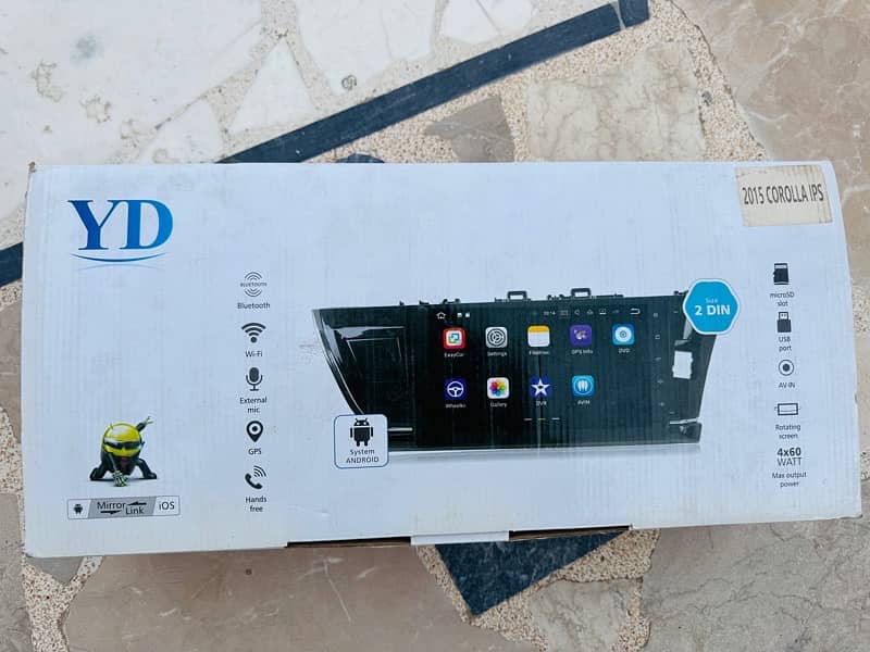 Toyota corolla 10 inch Android panel screen TS7 with camera 0