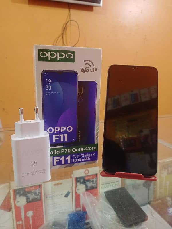 oppo F11 (8/256) ram full new with box and charger lush condition 2