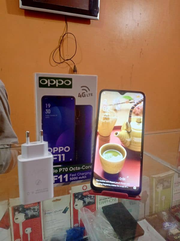 oppo F11 (8/256) ram full new with box and charger lush condition 3