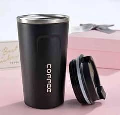 stainless coffee mug