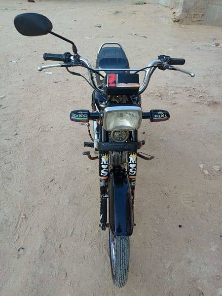 Honda CD 70 model 2022 Karachi num 3