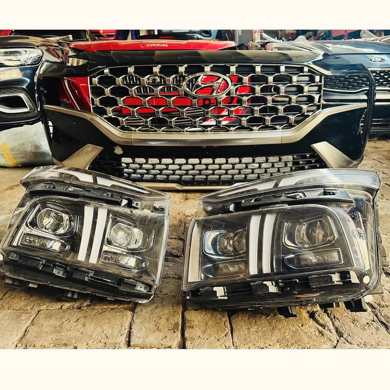 KIA Sportage Fog Lamps Side Mirrors Headlights Tail Lights Bumpers 5