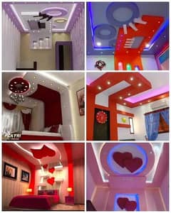 false ceiling, pop ceiling, Gypsum Board 8x4, Fancy Ceiling