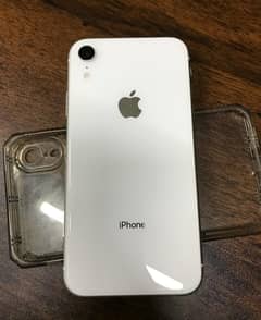 Iphone XR  White Colour 64 Gb Battery Health 87 Original  Jv Sim Non