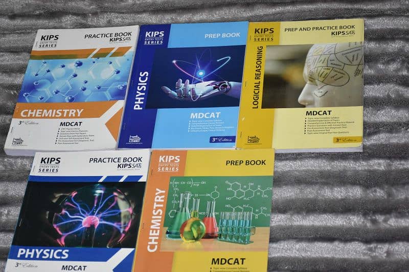 Kips KETS MDCAT Series with Notes, Shortlists. 1