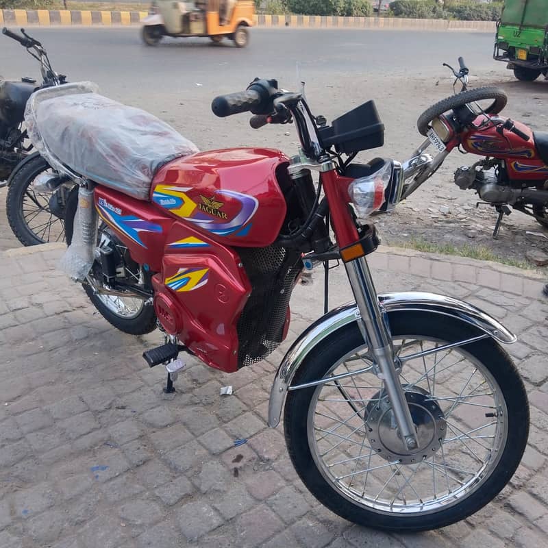 Electric Bike | E - 125 | MS - JAGUAR بجلی پہ چلنے والی موٹر سائیکل 0