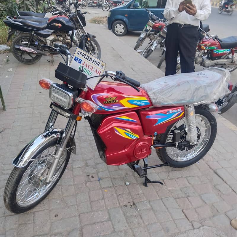 Electric Bike | E - 125 | MS - JAGUAR بجلی پہ چلنے والی موٹر سائیکل 3