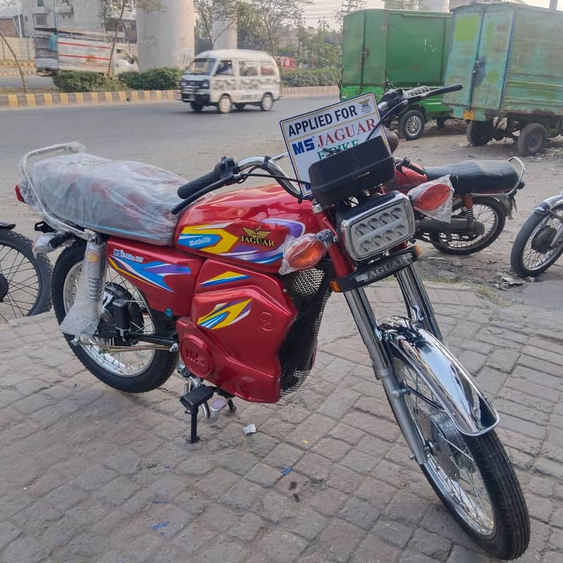 Electric Bike | E - 125 | MS - JAGUAR بجلی پہ چلنے والی موٹر سائیکل 8