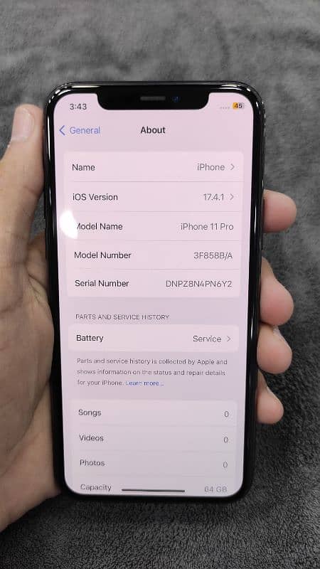 iphone 11 pro 64 GB non pta factory unlocked 4