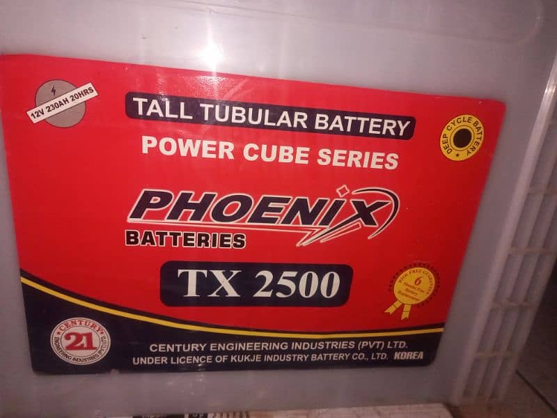 2500 amp battery new condition 0