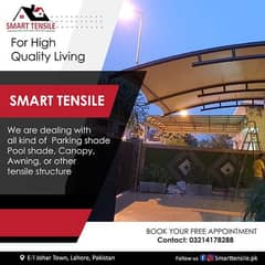 car shade/car parking shades/car tensile shades/car porch shade / shed