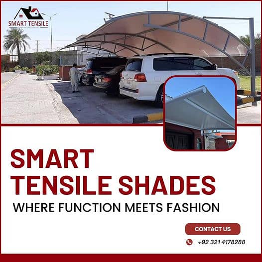 car shade/car parking shades/car tensile shades/car porch shade / shed 0