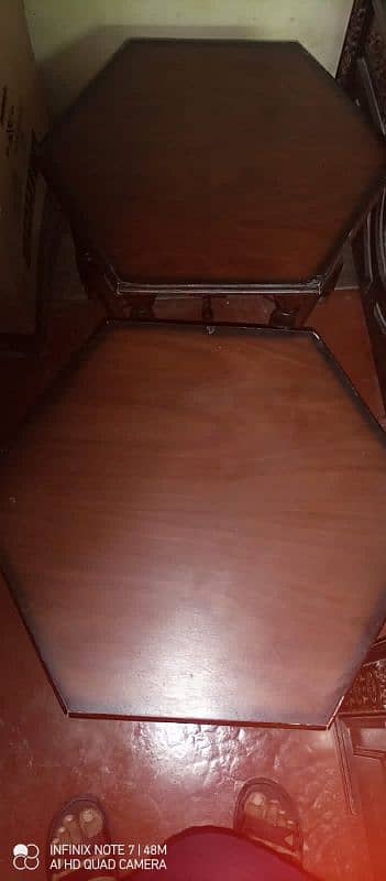 wooden bed set for sale. 13